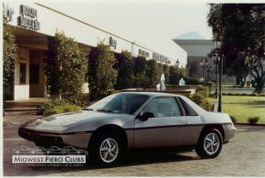 1984 Fiero Pilot Car 1