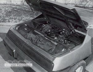 1984 Fiero Pilot Car 2